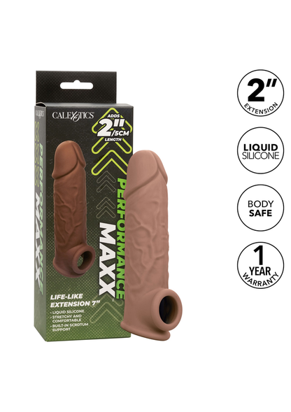 CalExotics Performance Maxx Life-Like Extension 7” BROWN - 1