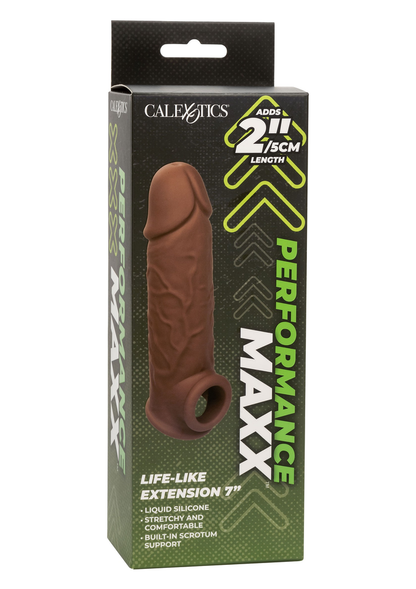 CalExotics Performance Maxx Life-Like Extension 7” BROWN - 12