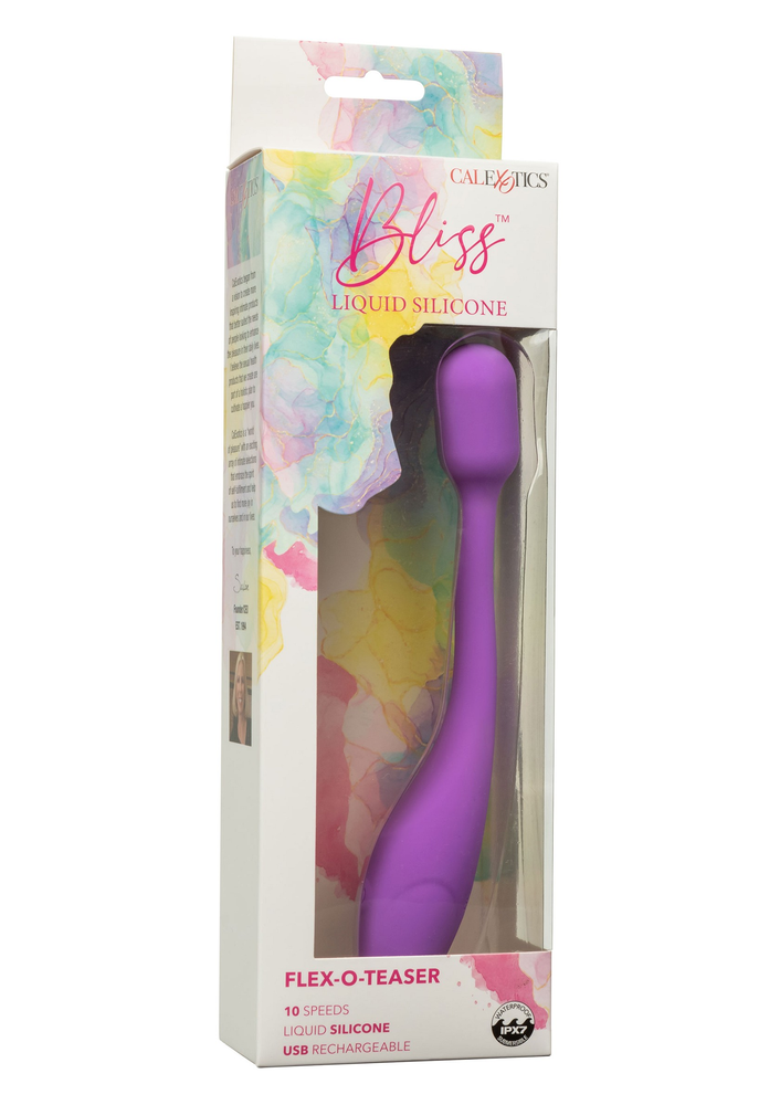 CalExotics Bliss Liquid Silicone Flex-O-Teaser PURPLE - 447