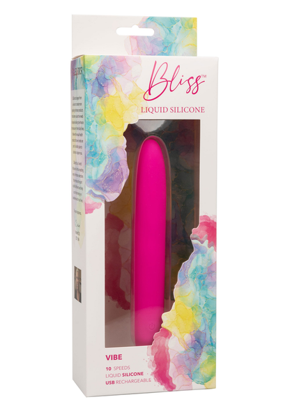 CalExotics Bliss Liquid Silicone Vibe PINK - 8