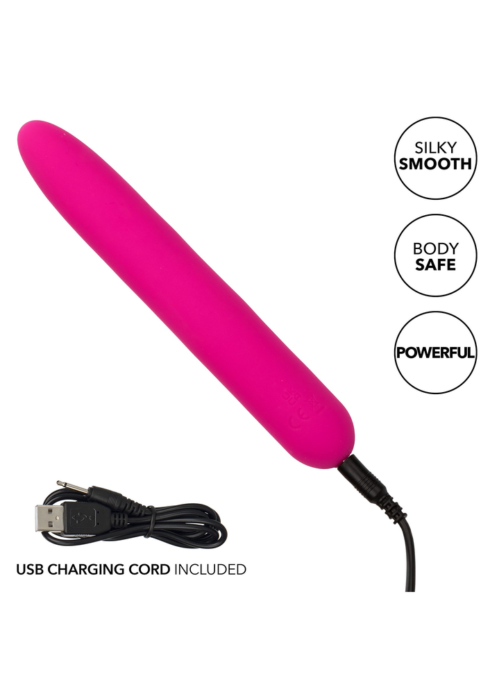 CalExotics Bliss Liquid Silicone Vibe PINK - 10