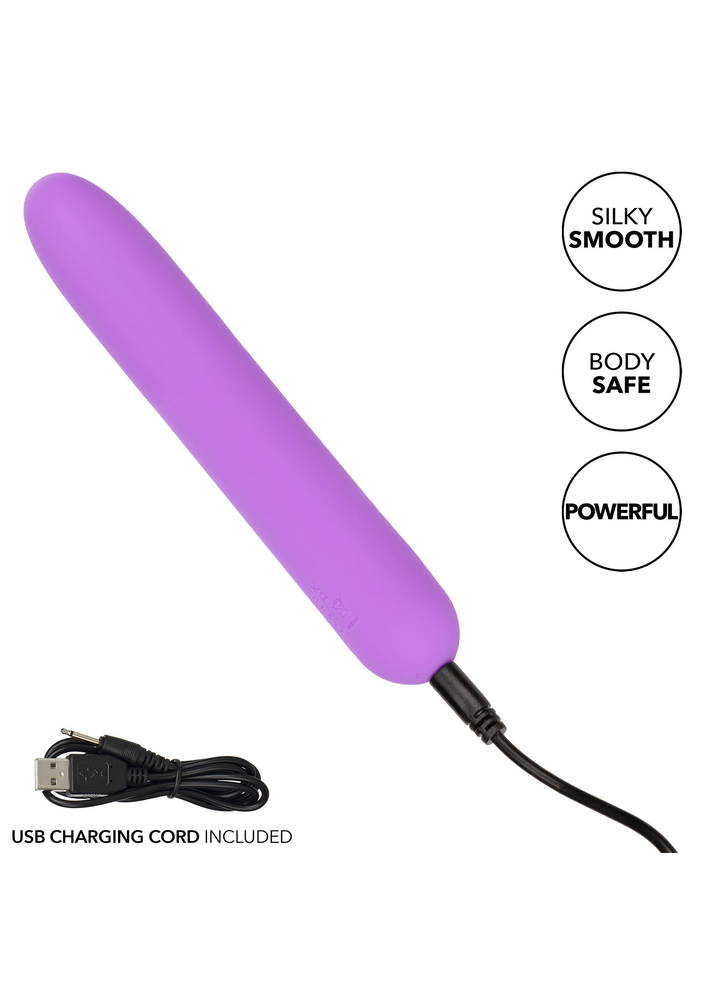 CalExotics Bliss Liquid Silicone Mini Vibe PURPLE - 7