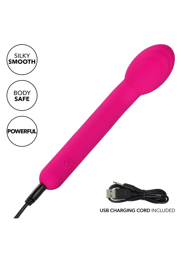 CalExotics Bliss Liquid Silicone Mini Tulip PINK - 4