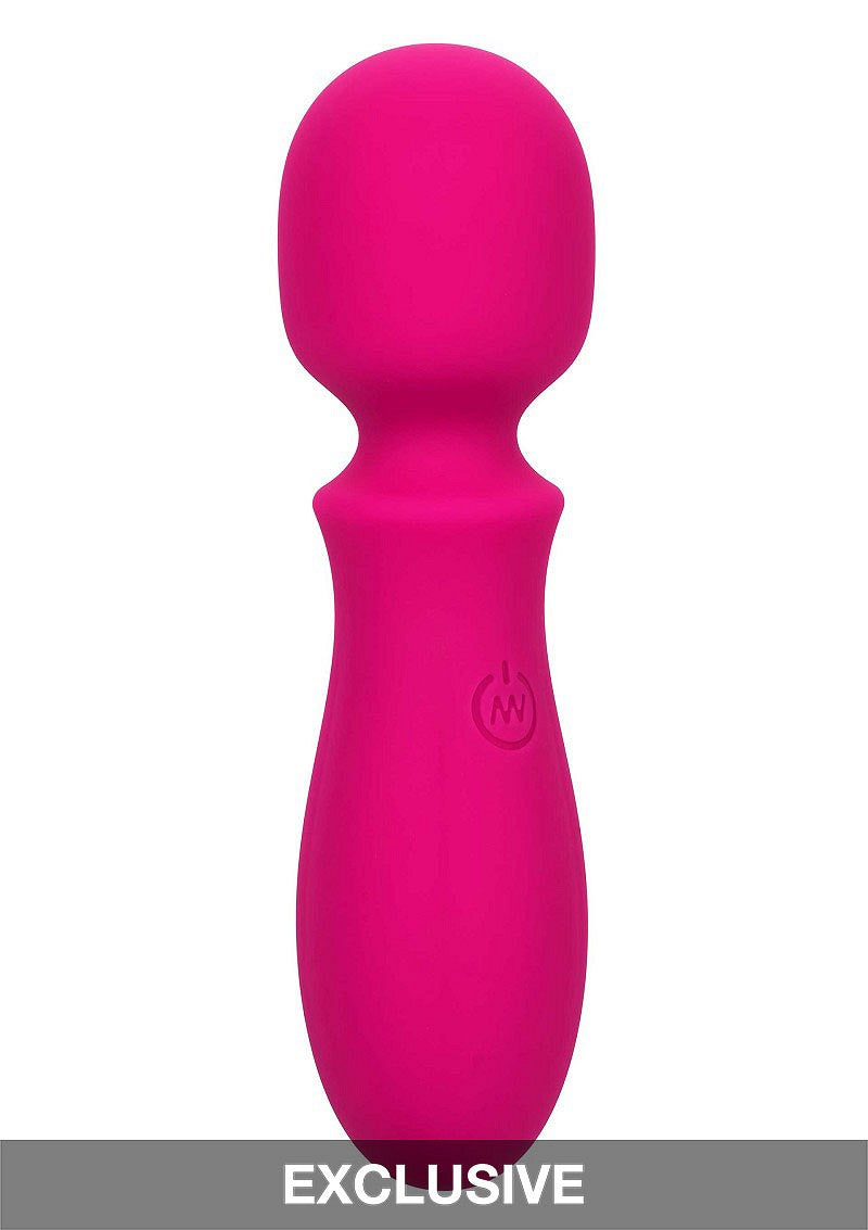 CalExotics Bliss Liquid Silicone Mini Wand PINK - 9