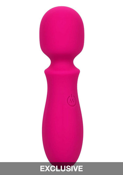 CalExotics Bliss Liquid Silicone Mini Wand PINK - 9