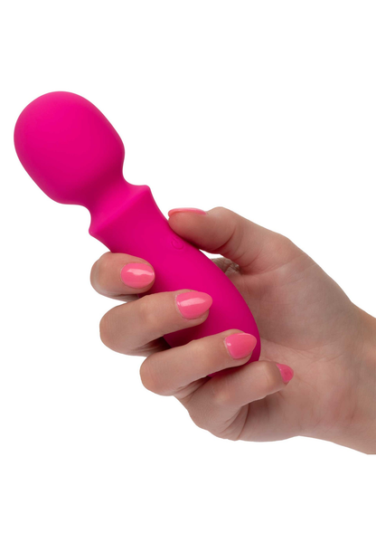 CalExotics Bliss Liquid Silicone Mini Wand PINK - 8