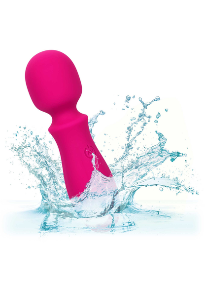 CalExotics Bliss Liquid Silicone Mini Wand PINK - 1