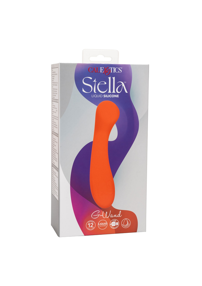 CalExotics Stella Liquid Silicone G-Wand ORANGE - 3