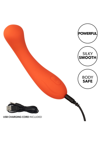 CalExotics Stella Liquid Silicone G-Wand ORANGE - 10