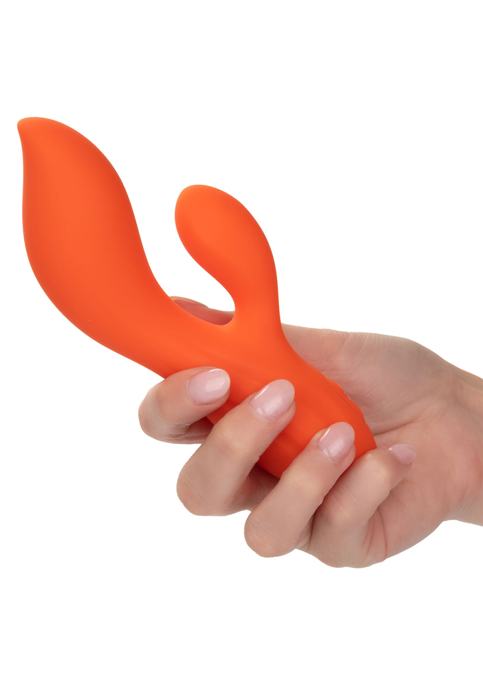 CalExotics Stella Liquid Silicone Dual Teaser ORANGE - 7