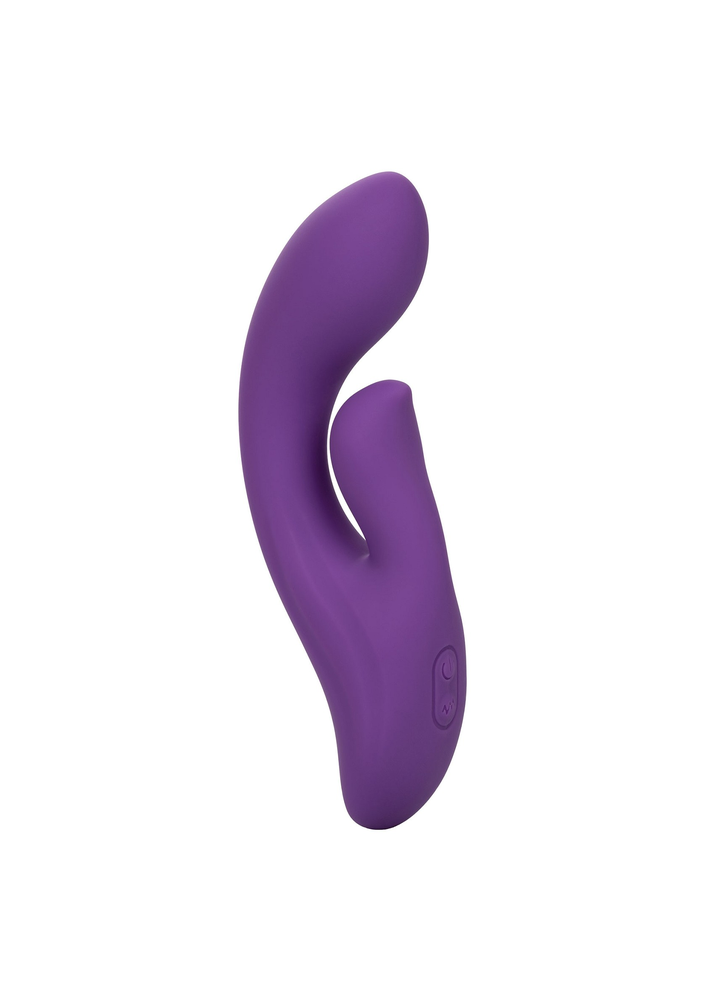 CalExotics Stella Liquid Silicone Dual Pleaser PURPLE - 8