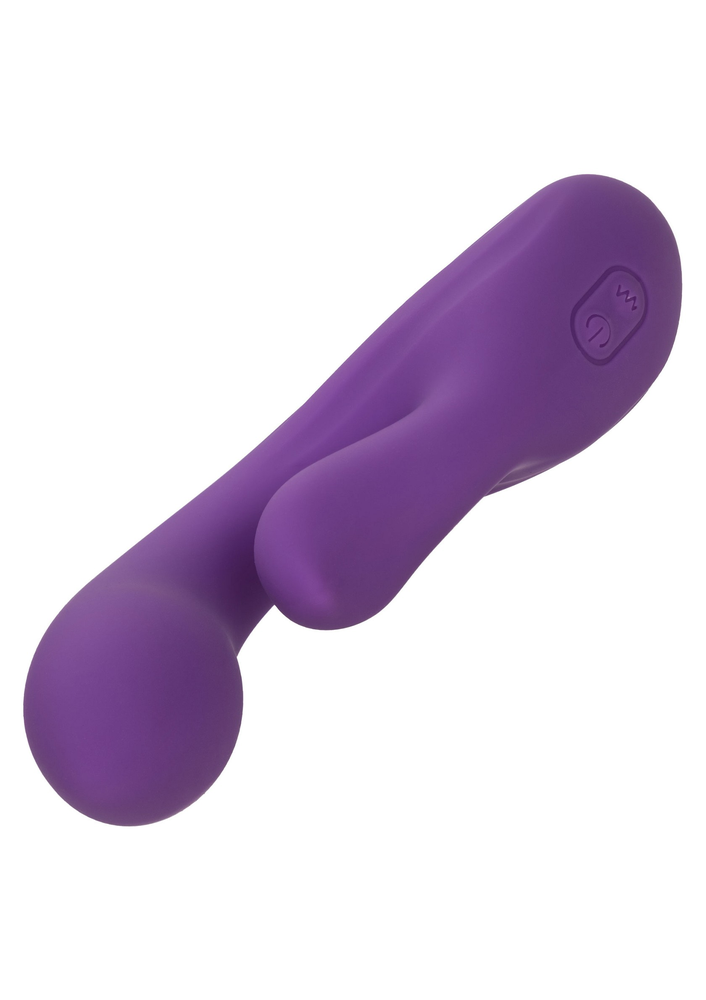 CalExotics Stella Liquid Silicone Dual Pleaser PURPLE - 2