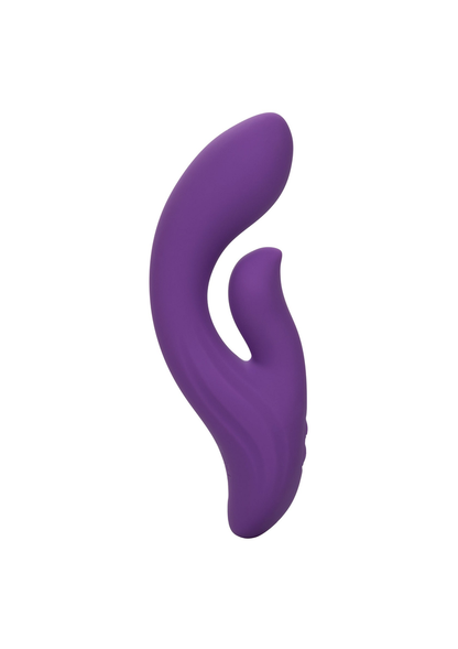 CalExotics Stella Liquid Silicone Dual Pleaser PURPLE - 6