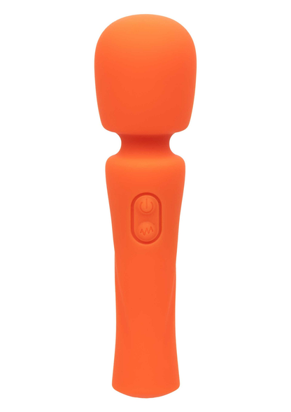 CalExotics Stella Liquid Silicone Mini Massager ORANGE - 5