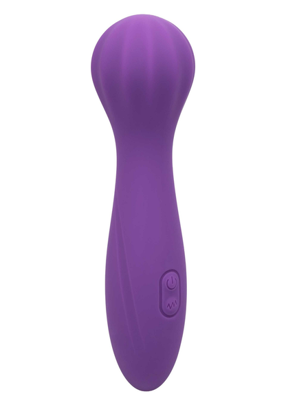 CalExotics Stella Liquid Silicone 'O” Wand PURPLE - 7