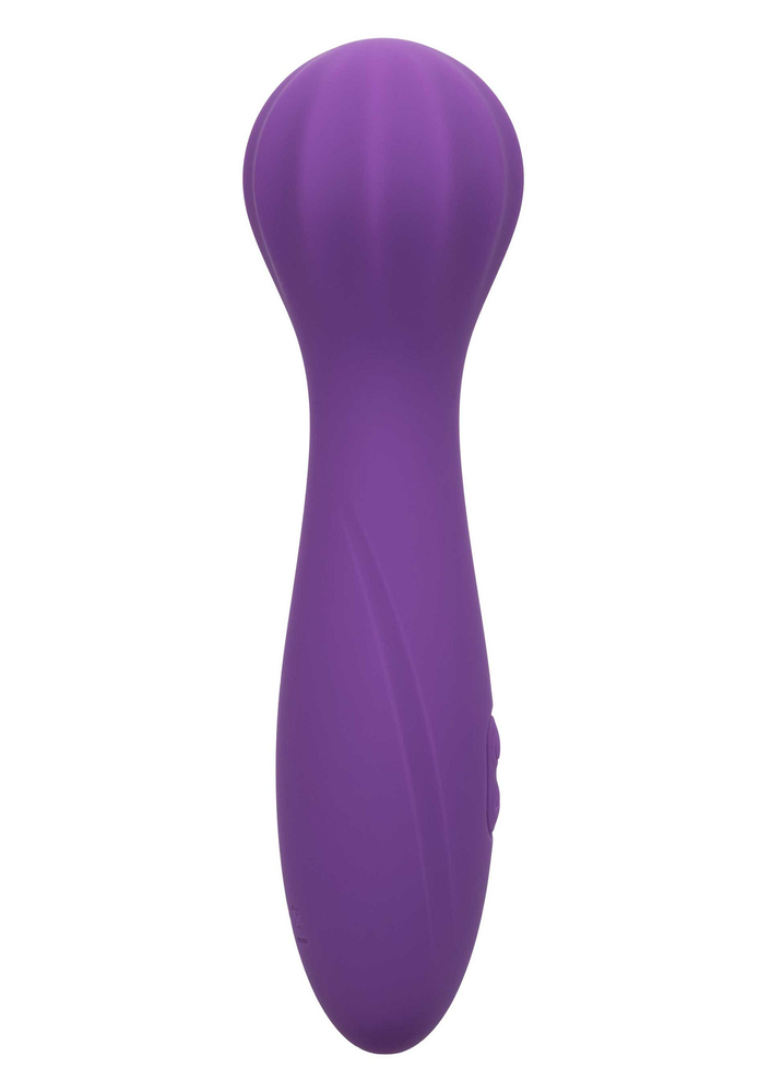 CalExotics Stella Liquid Silicone 'O” Wand PURPLE - 3