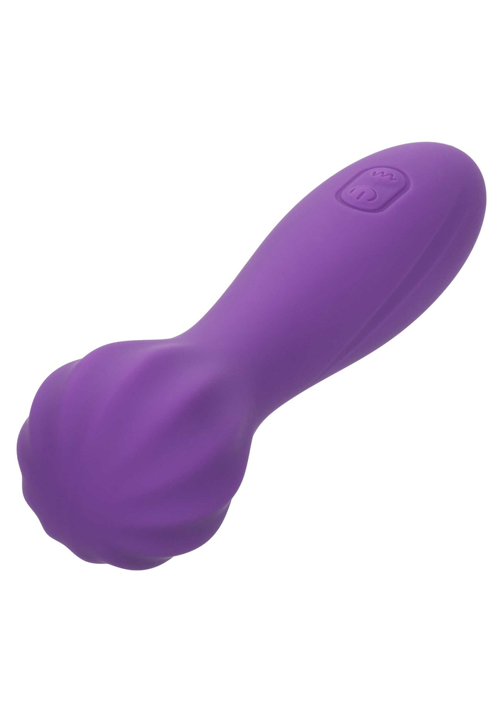 CalExotics Stella Liquid Silicone 'O” Wand PURPLE - 8