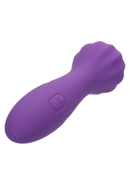 CalExotics Stella Liquid Silicone 'O” Wand PURPLE - 2