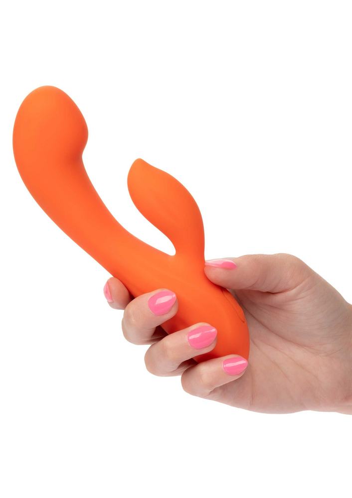 CalExotics Stella Liquid Silicone Dual 'G” ORANGE - 10