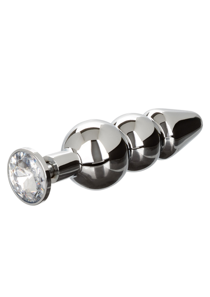 CalExotics Star Fucker Beaded Plug SILVER - 4