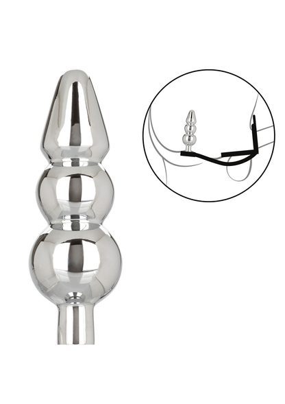 CalExotics Star Fucker Beaded Plug SILVER - 8