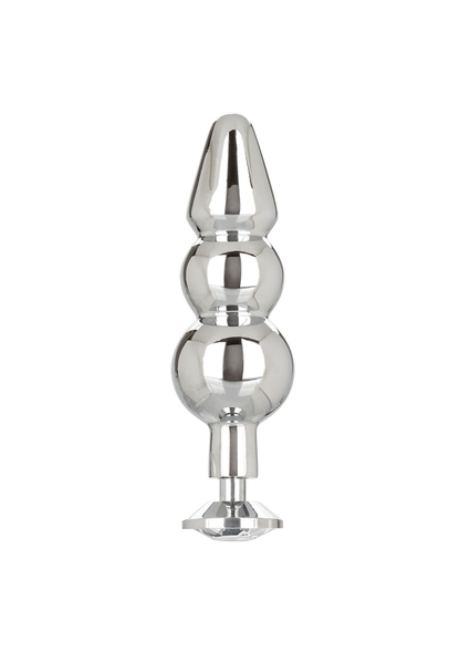 CalExotics Star Fucker Beaded Plug SILVER - 5