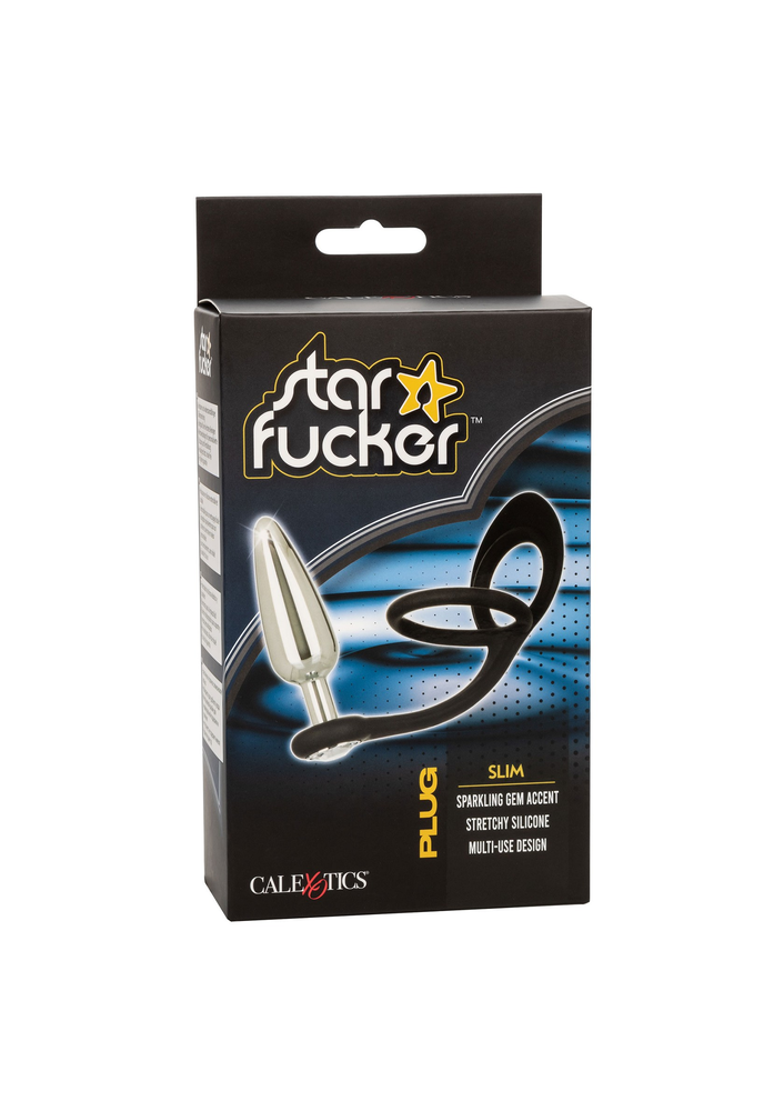 CalExotics Star Fucker Slim Plug SILVER - 7