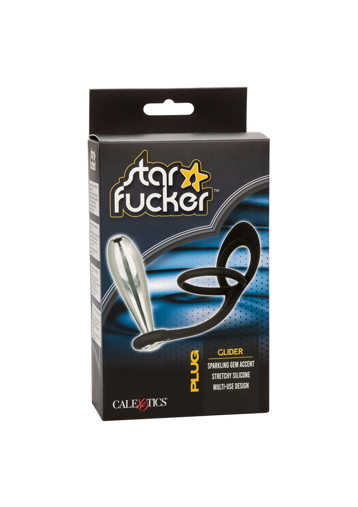 CalExotics Star Fucker Glider Plug SILVER - 5