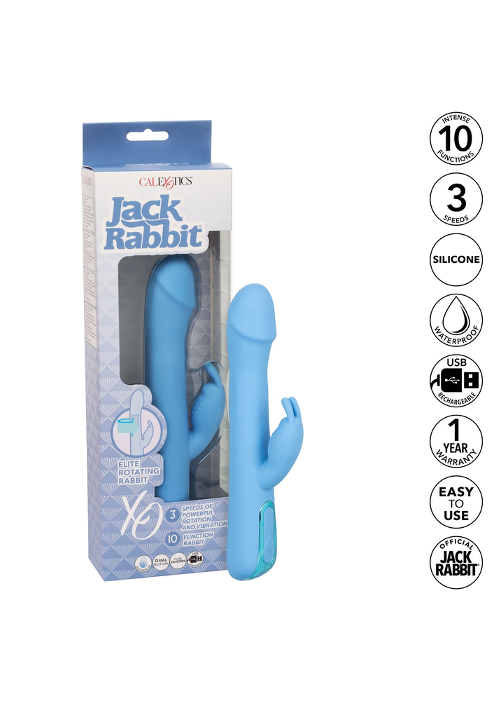 CalExotics Jack Rabbit Elite Rotating Rabbit BLUE - 10