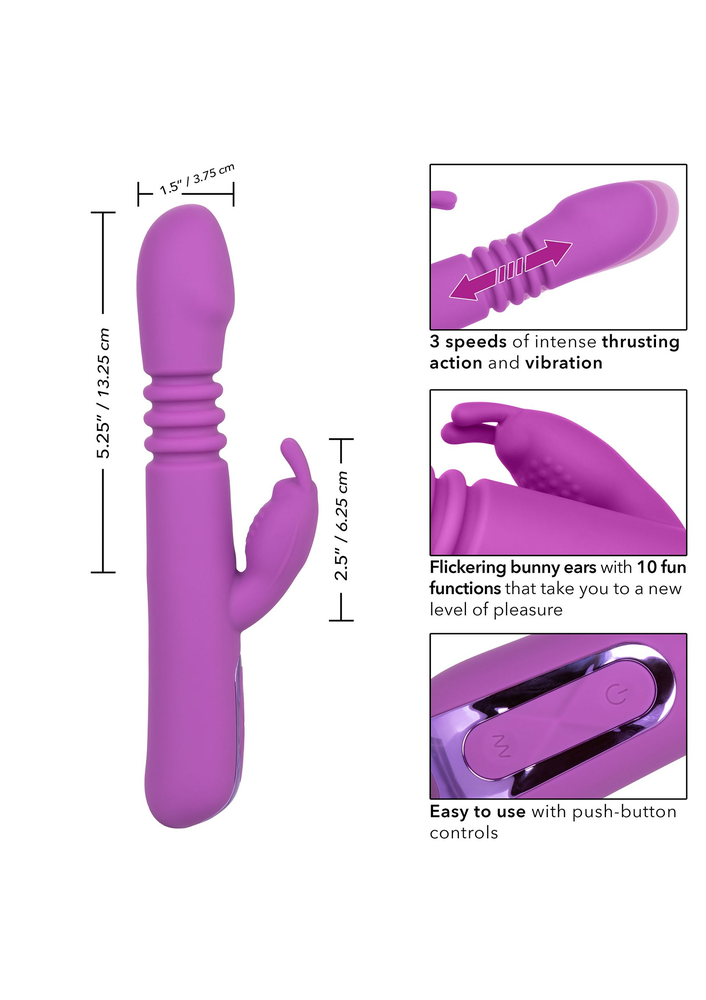 CalExotics Jack Rabbit Elite Thrusting Rabbit PURPLE - 11