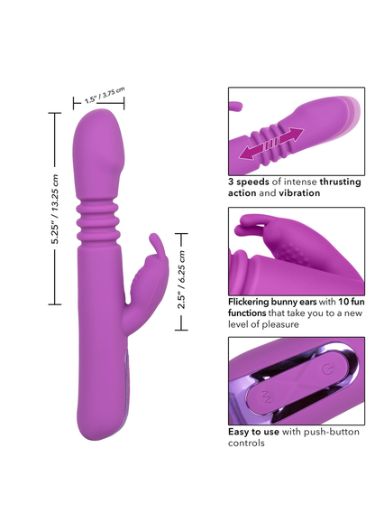 CalExotics Jack Rabbit Elite Thrusting Rabbit PURPLE - 11