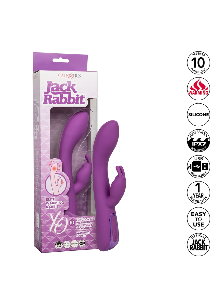 CalExotics Jack Rabbit Elite Warming Rabbit PURPLE - 492