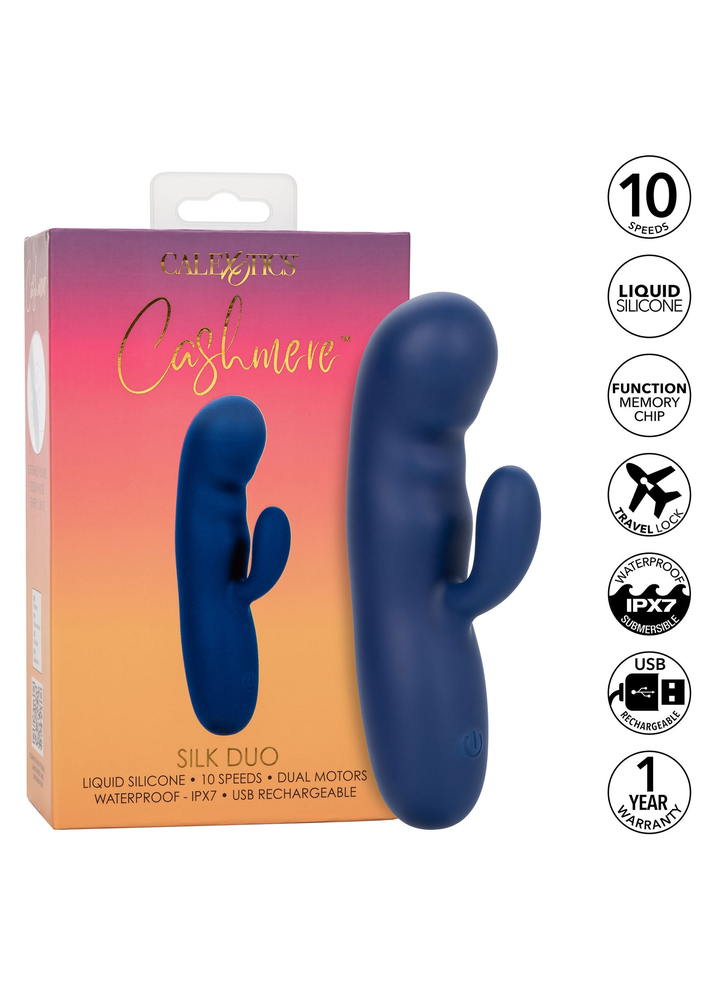 CalExotics Cashmere Silk Duo BLUE - 8