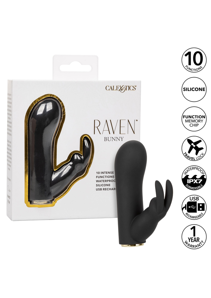 CalExotics Raven Bunny BLACK - 7