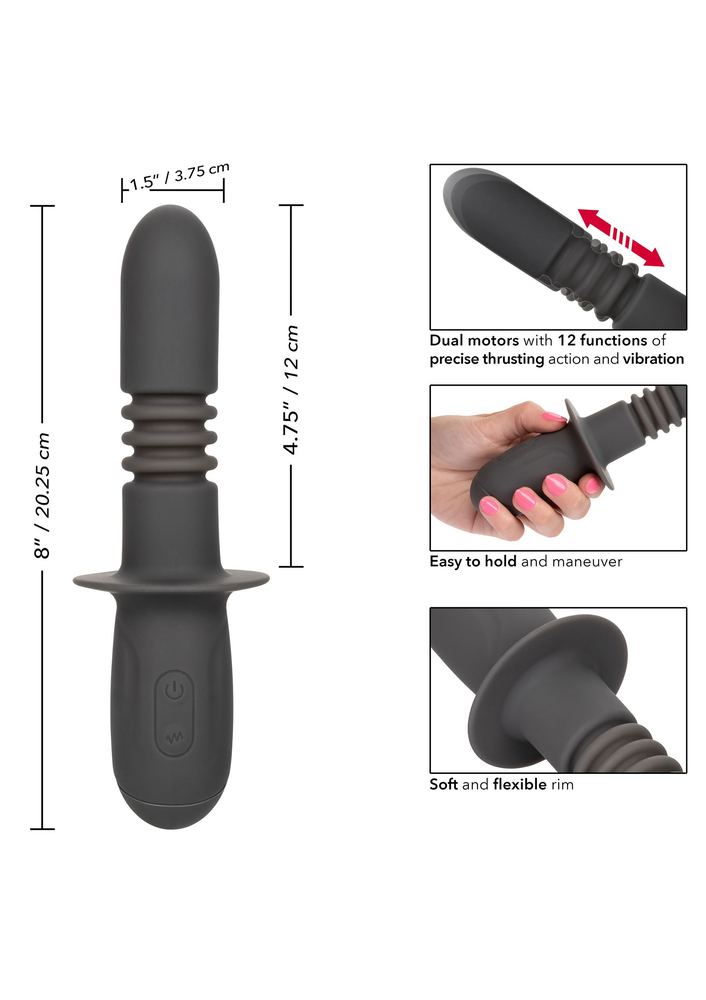 CalExotics Ramrod Thrusting BLACK - 616