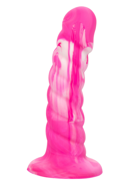 CalExotics Twisted Love Twisted Ribbed Probe PINK - 2