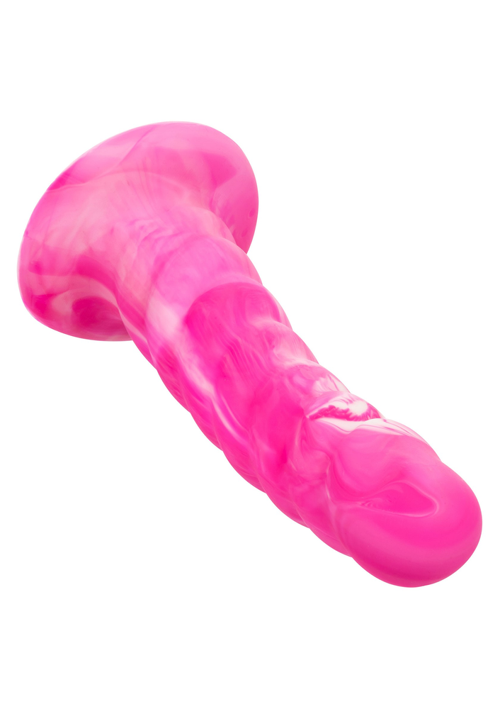 CalExotics Twisted Love Twisted Ribbed Probe PINK - 4