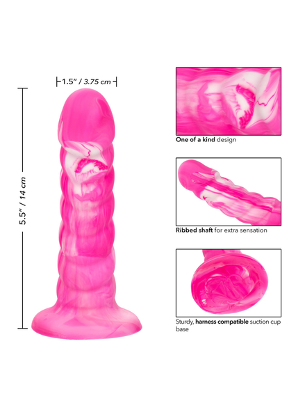 CalExotics Twisted Love Twisted Ribbed Probe PINK - 0