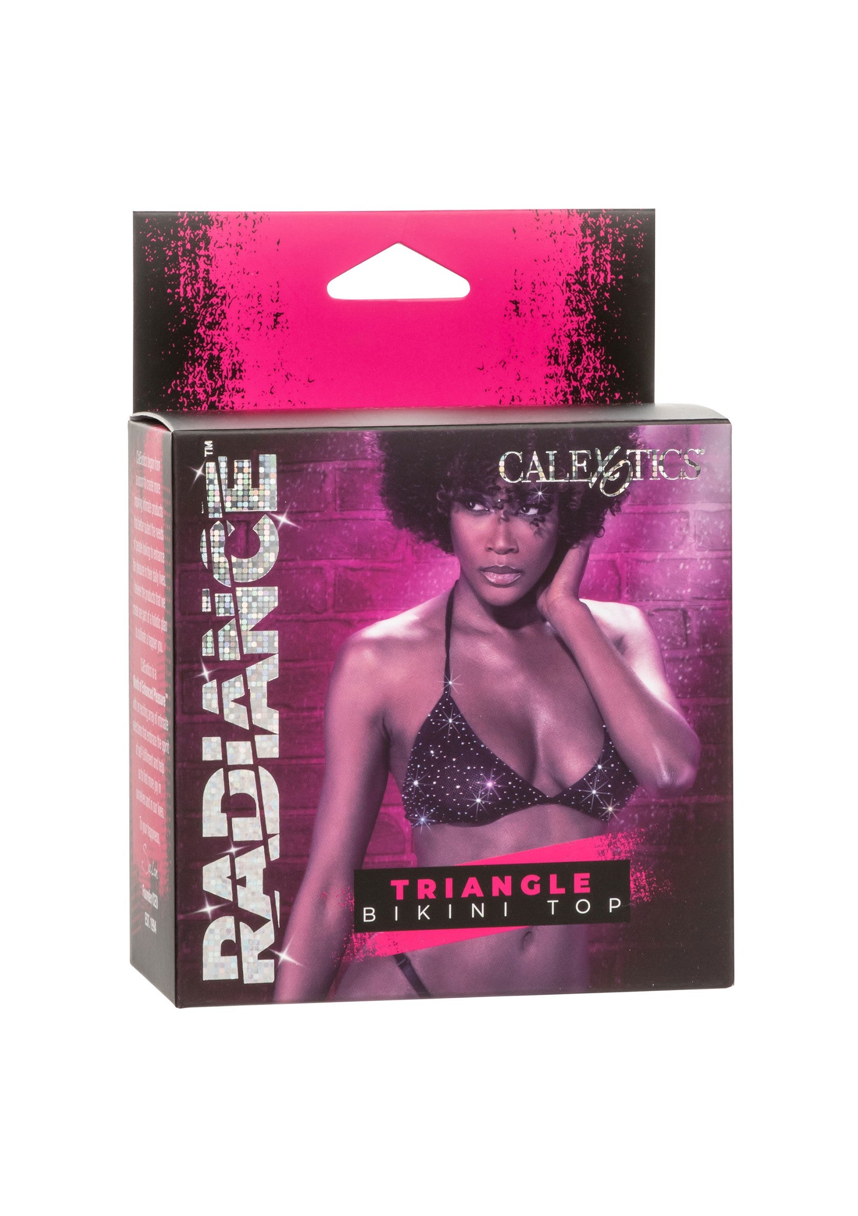CalExotics Radiance Triangle Bikini Top BLACK O/S - 712