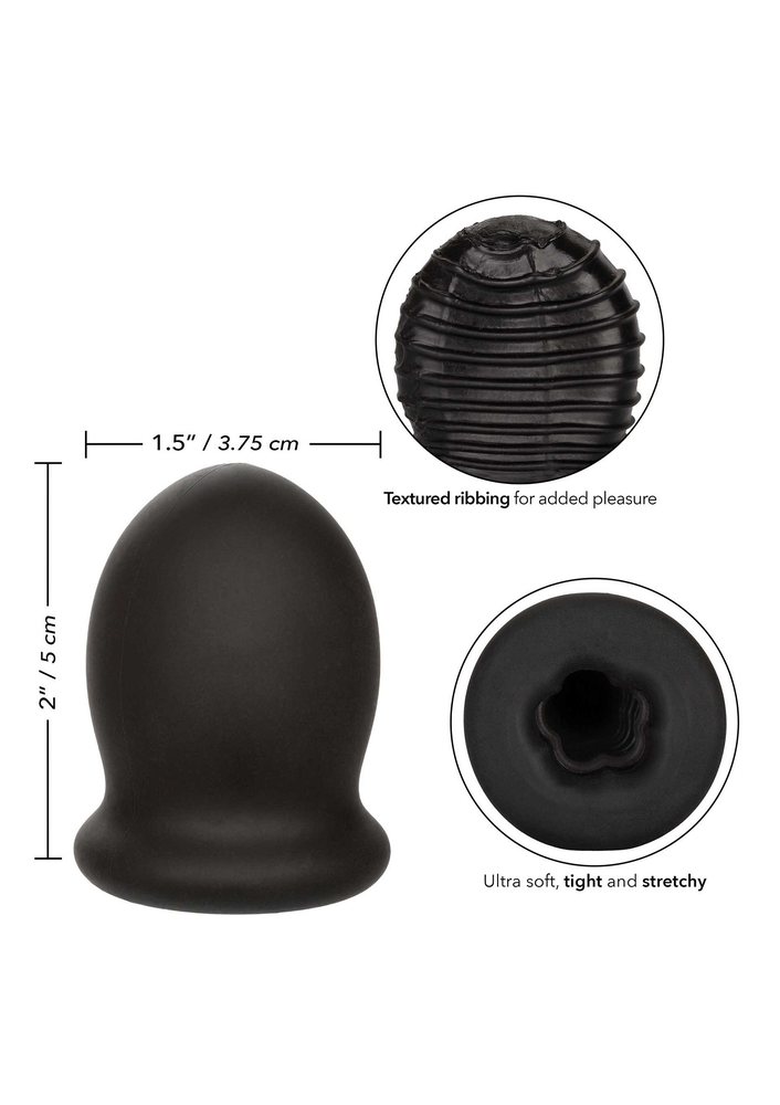 CalExotics Boundless FTM Stroker 2'/5 cm BLACK - 7