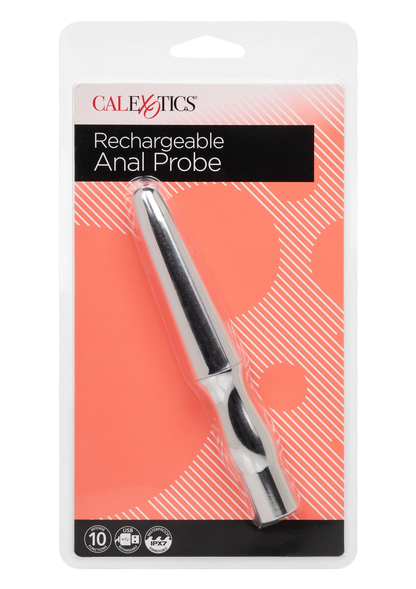 CalExotics Rechargeable Anal Probe SILVER - 8