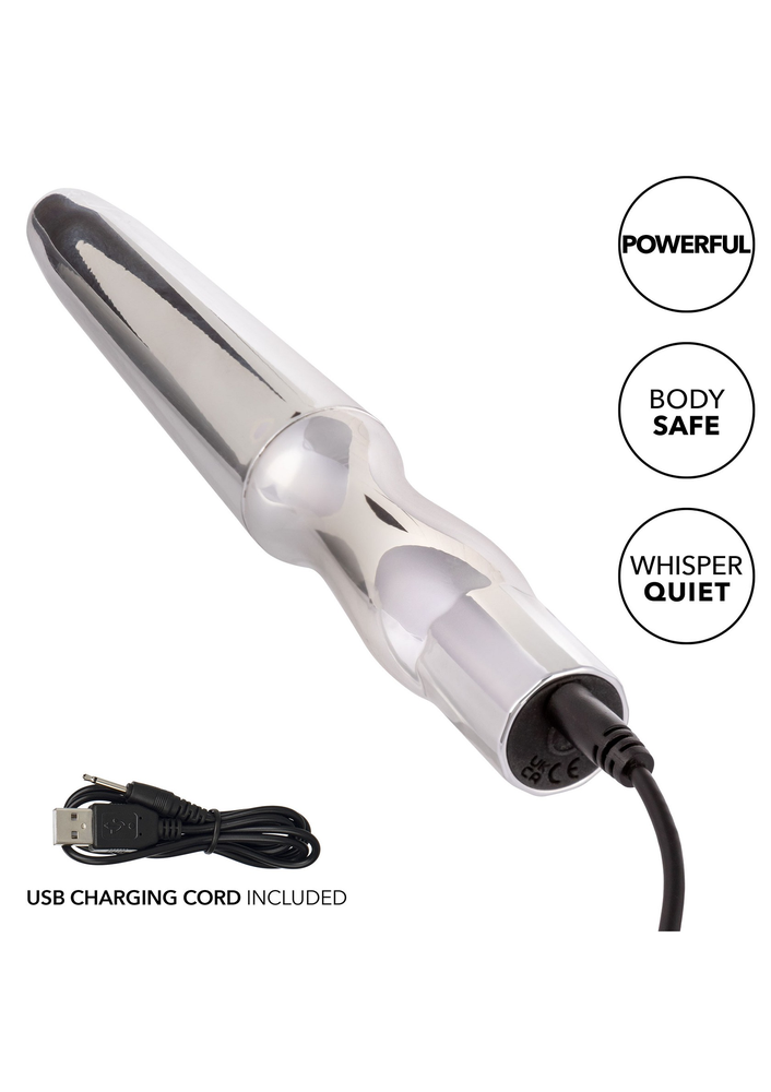 CalExotics Rechargeable Anal Probe SILVER - 3