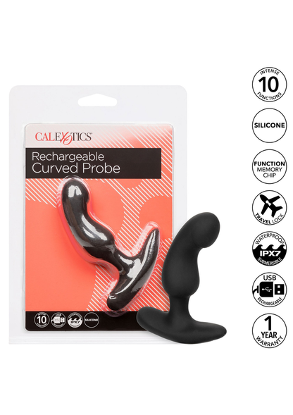 CalExotics Rechargeable Curved Probe BLACK - 7