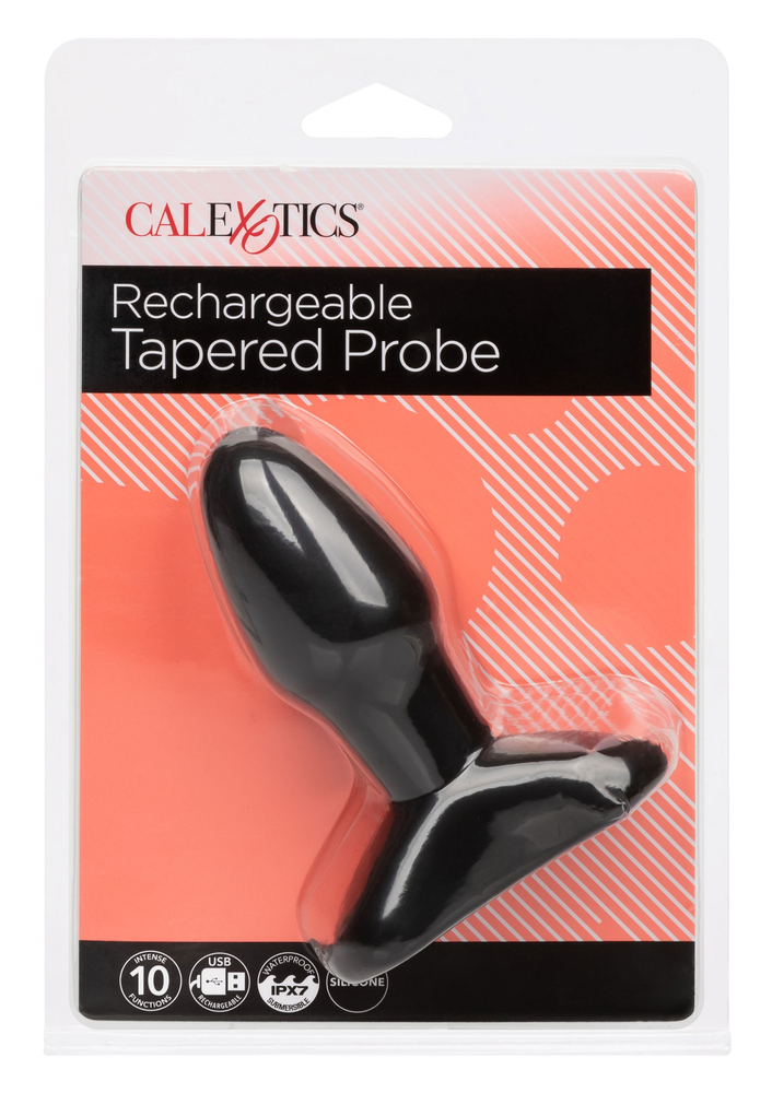 CalExotics Rechargeable Tapered Probe BLACK - 0