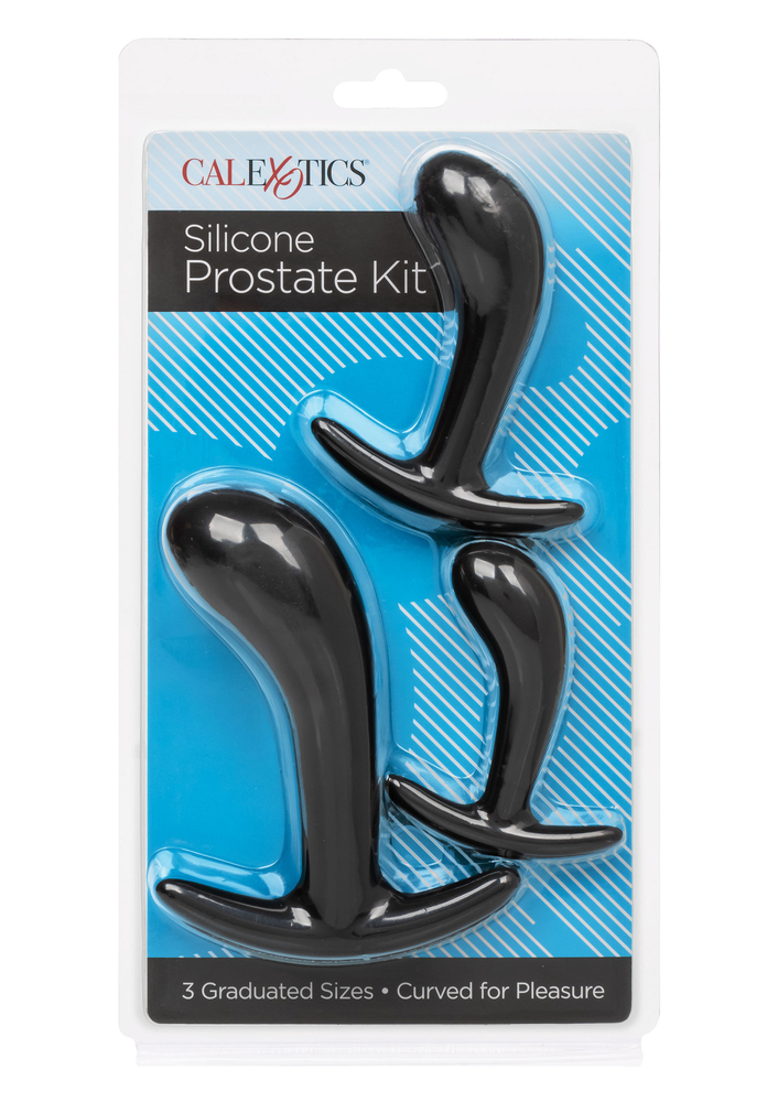 CalExotics Anal Silicone Prostate Kit BLACK - 4