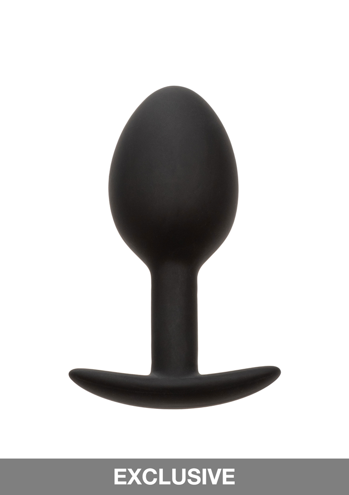 CalExotics Anal Weighted Silicone Plug BLACK - 8
