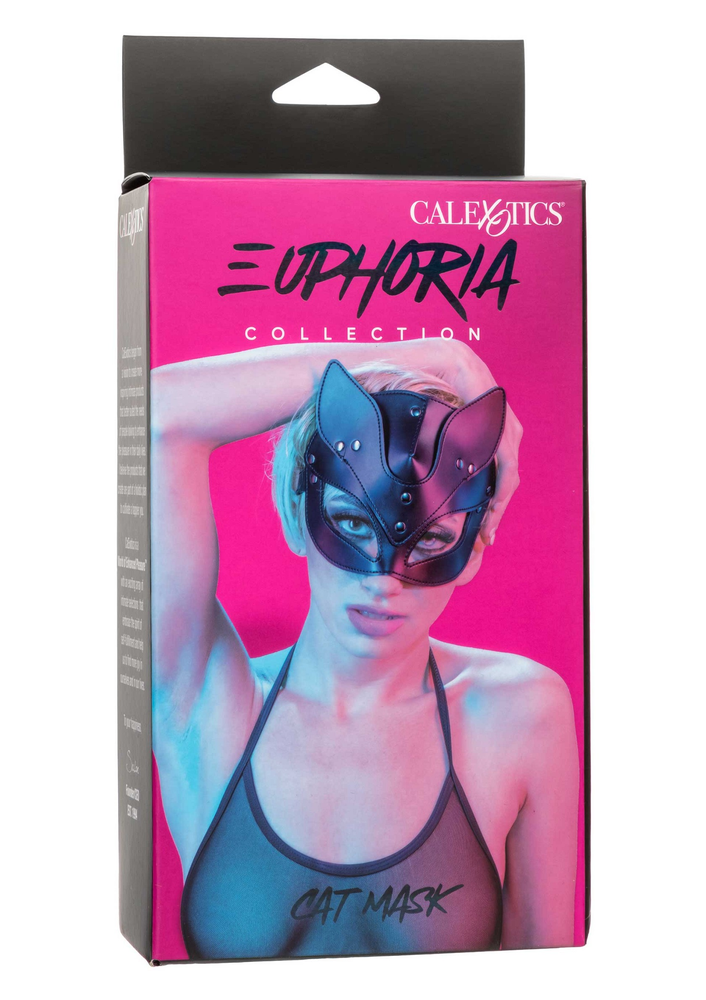 CalExotics Euphoria Collection Cat Mask BLACK - 1