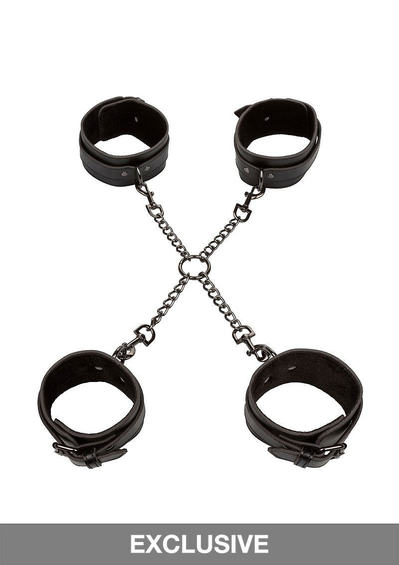 CalExotics Euphoria Collection Hog Tie BLACK - 7