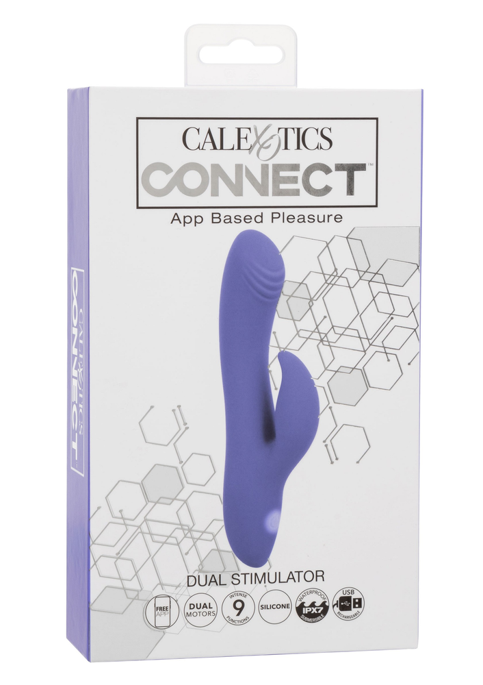 CalExotics Connect Dual Stimulator PURPLE - 886