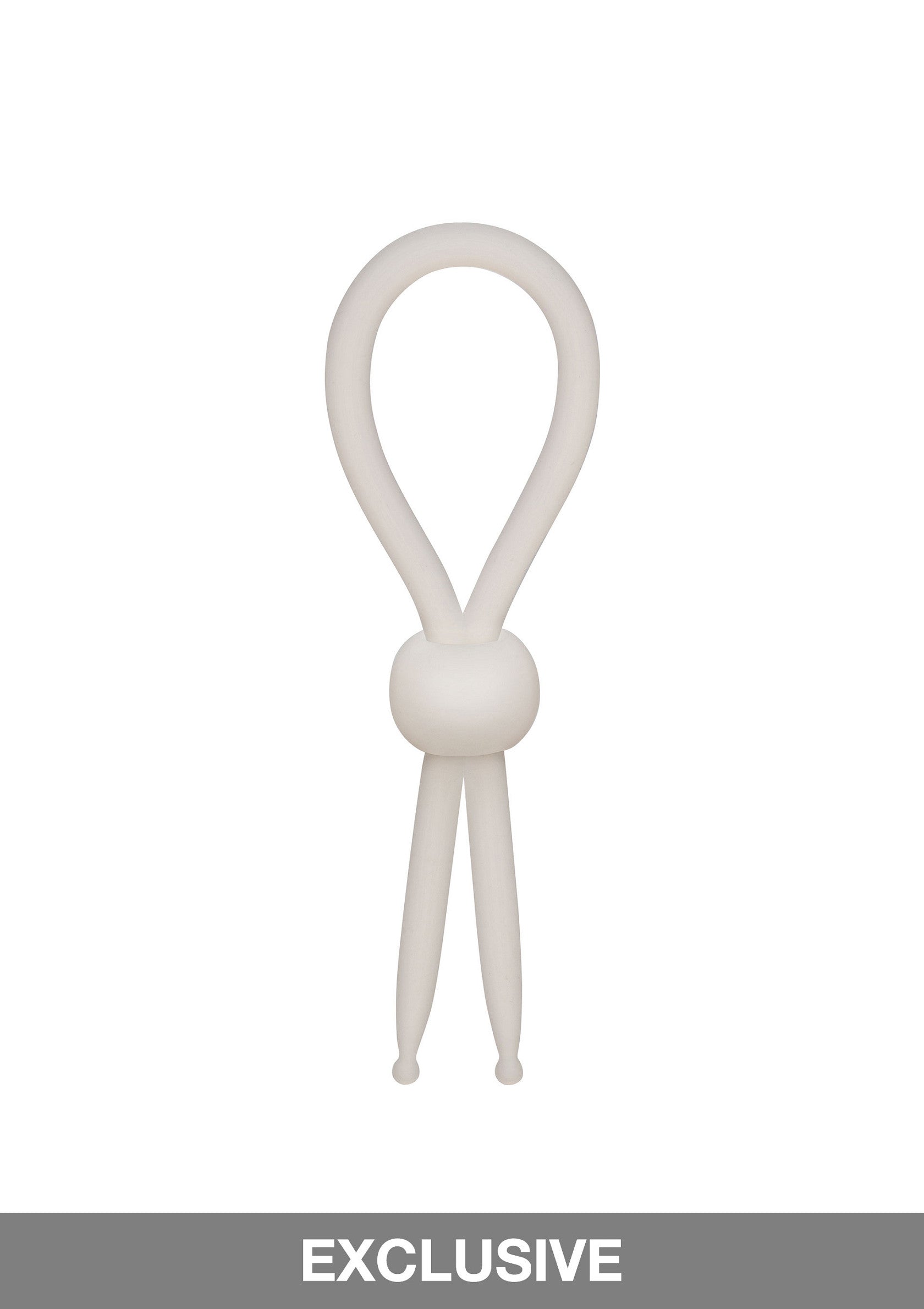 CalExotics Alpha Liquid Silicone Lasso WHITE - 7